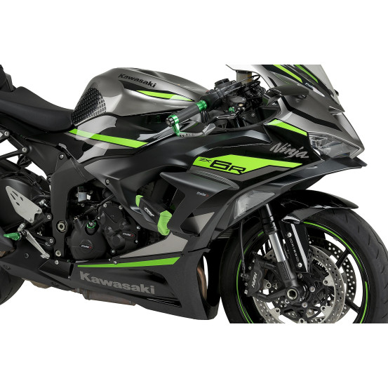 Tampons protection PUIG Pro 2.0 - KAWASAKI ZX-6R NINJA 2024-2026