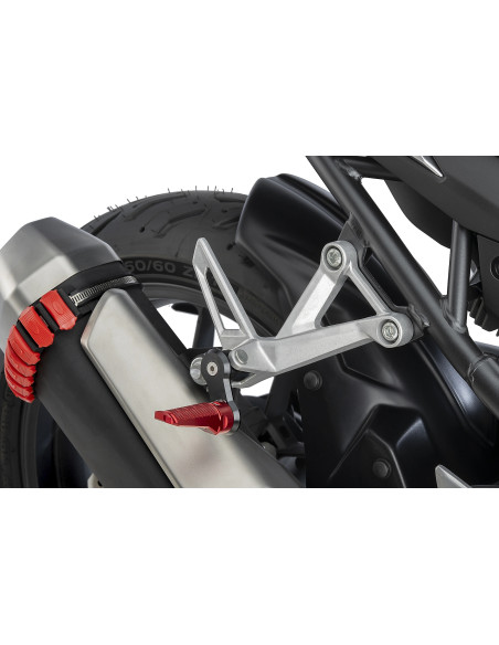 Adaptateurs PUIG 20252 réglables repose-pieds passager - HONDA
