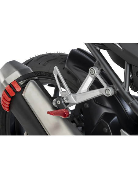 Adaptateurs PUIG 20252 réglables repose-pieds passager - HONDA