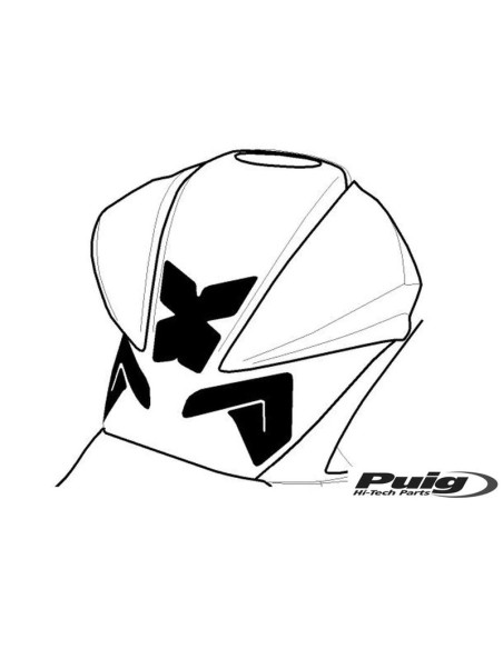 Protection de réservoir PUIG - KAWASAKI Z800 / Z800E 2013-2016