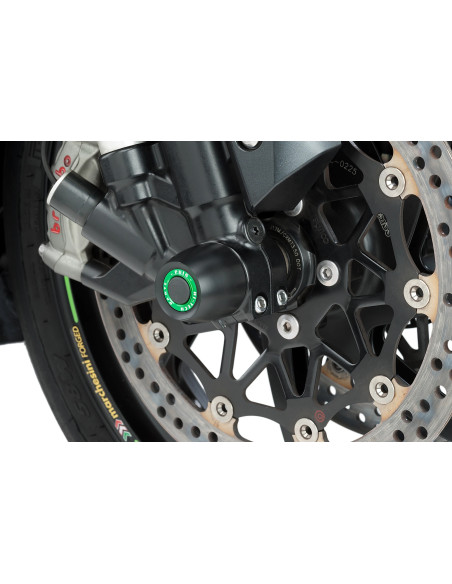 Tampons de protection PUIG 20120 de fourche PHB19 - KAWASAKI