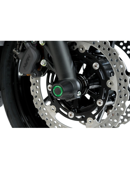 Tampons de protection PUIG 20027 de fourche PHB19 - KAWASAKI