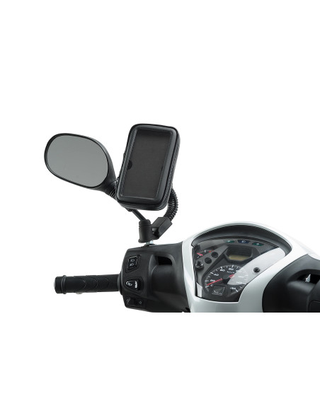 Support vis rétroviseur PUIG pour Téléphones Portables M10