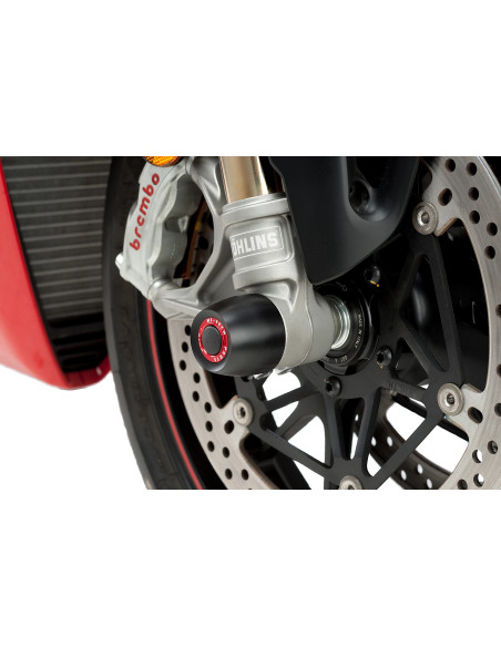 Tampons de protection PUIG 20058 de fourche PHB19 - DUCATI