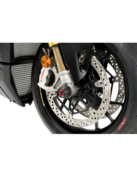 Tampons de protection PUIG 20058 de fourche PHB19 - DUCATI