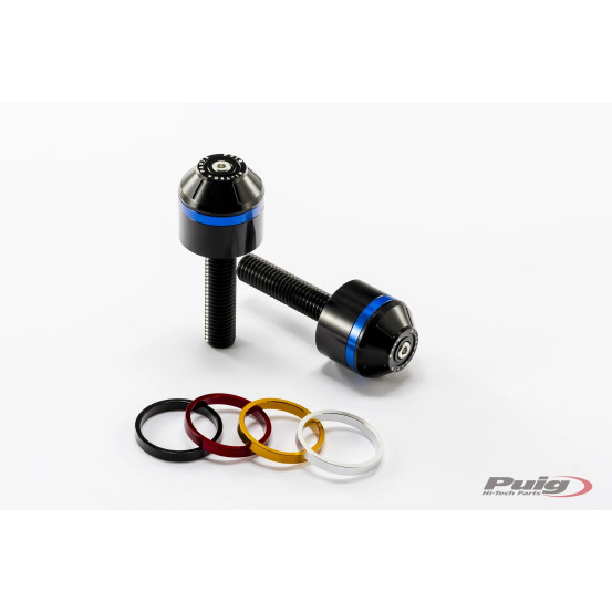 Embouts de guidon PUIG courts avec anneaux M12/175 - BMW
