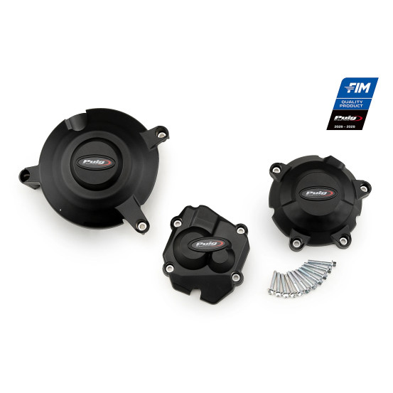Kit protections de carter moteur PUIG Track - KAWASAKI