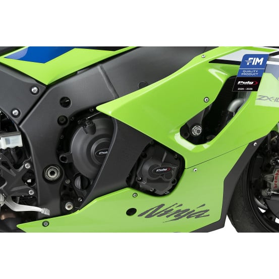 Kit protections de carter moteur PUIG Track - KAWASAKI
