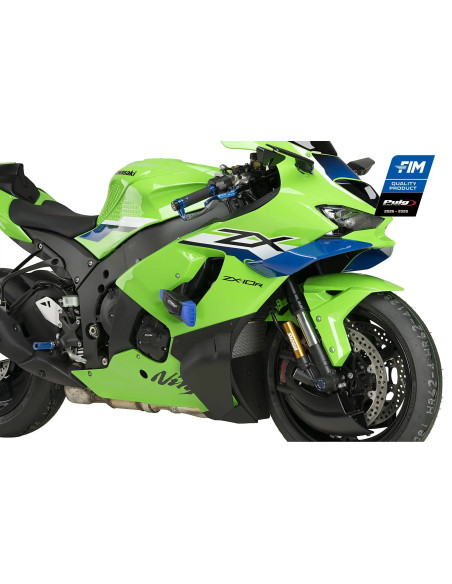 Kit protections de carter moteur PUIG Track - KAWASAKI