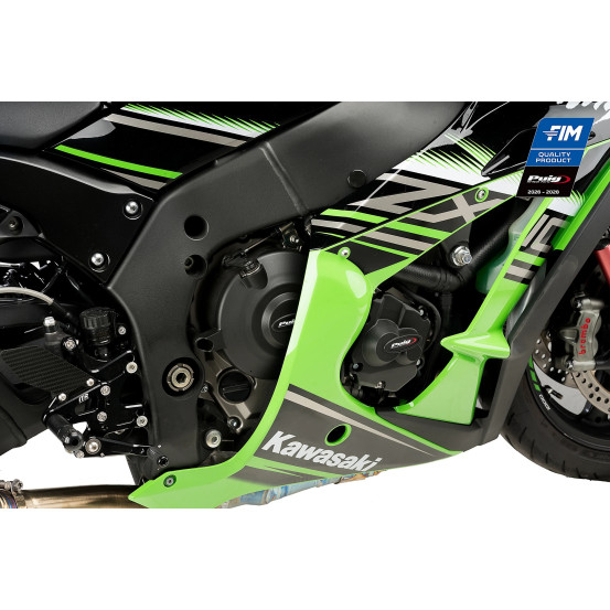 Kit protections de carter moteur PUIG Track - KAWASAKI