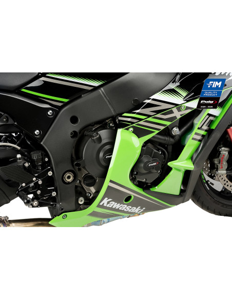 Kit protections de carter moteur PUIG Track - KAWASAKI