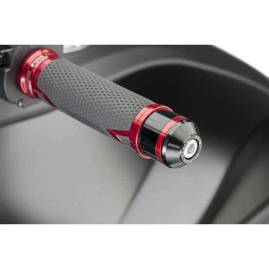 Embouts de guidon PUIG courts avec anneaux M8 - YAMAHA