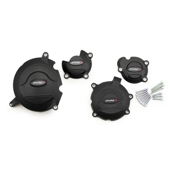 Kit protections de carter moteur PUIG 21406 - SUZUKI