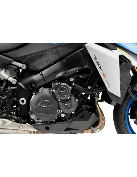 Kit protections de carter moteur PUIG 21406 - SUZUKI
