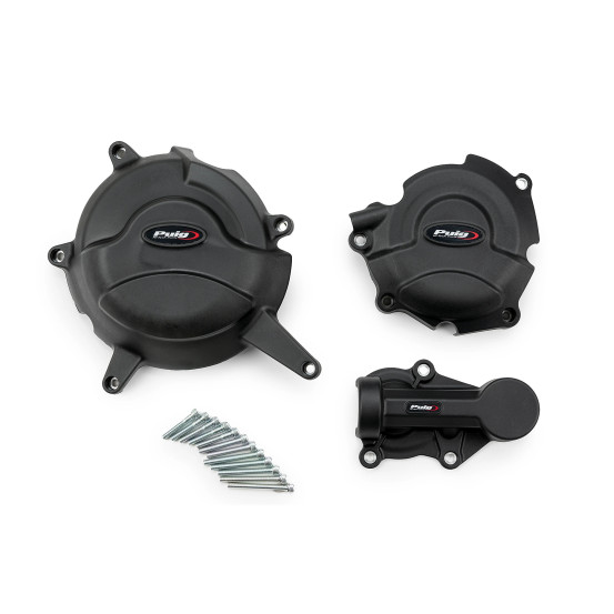 Kit protections de carter moteur PUIG 21663 - SUZUKI