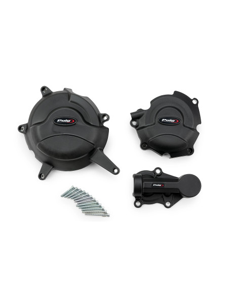 Kit protections de carter moteur PUIG 21663 - SUZUKI