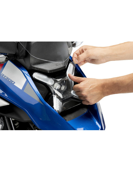 Sticker PUIG 21854 Protection de phare Adhere - BMW