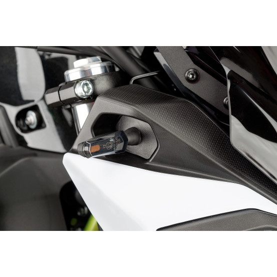 Jeu de supports PUIG 5329 de clignotants - KAWASAKI