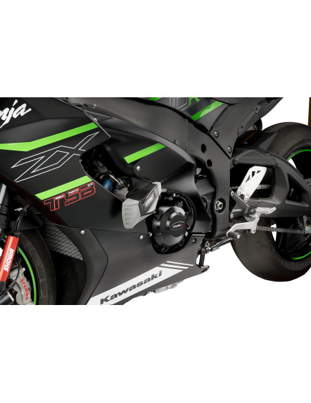 Tampons protection PUIG 21428 Pro 2.0 - KAWASAKI