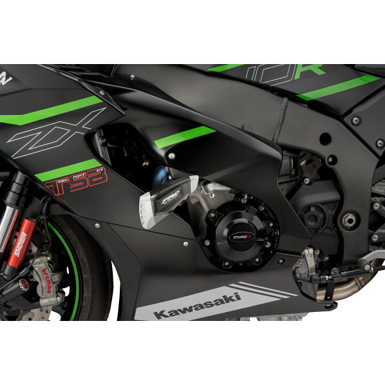 Tampons protection PUIG 21428 Pro 2.0 - KAWASAKI