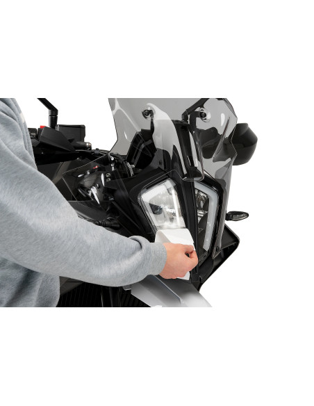 Sticker PUIG Protection de phare Adhere - KTM