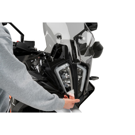 Sticker PUIG Protection de phare Adhere - KTM