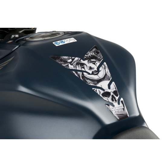 Protection de réservoir PUIG Skull & Poker