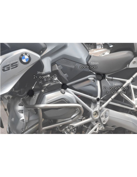 Bouchon de cadre PUIG 9332 - BMW