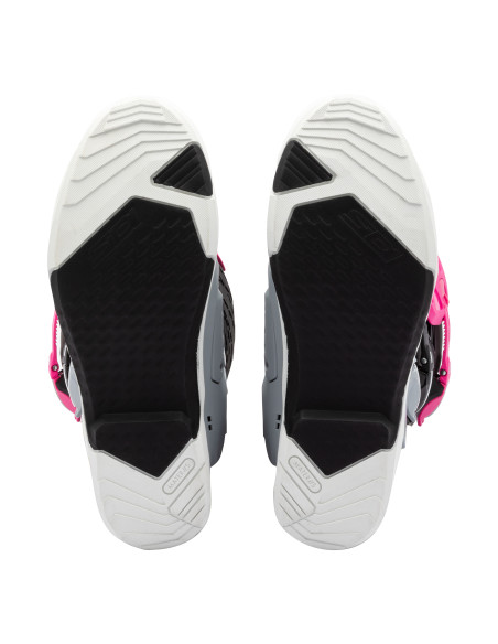 Bottes Cross Sidi Crossair X - Gris - Rose Fluo