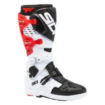 Bottes Cross Sidi Crossfire 3 SRS - Blanc - Noir - Rouge