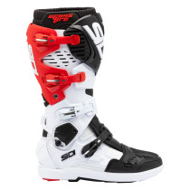 Bottes Cross Sidi Crossfire 3 SRS - Blanc - Noir - Rouge 2