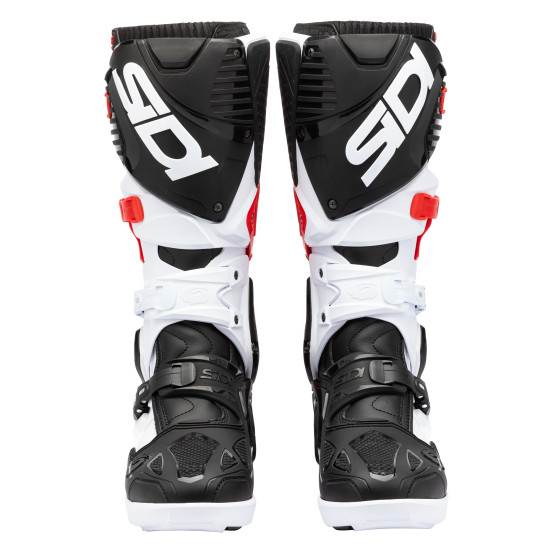 Bottes Cross Sidi Crossfire 3 SRS - Blanc - Noir - Rouge