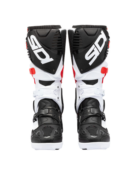 Bottes Cross Sidi Crossfire 3 SRS - Blanc - Noir - Rouge