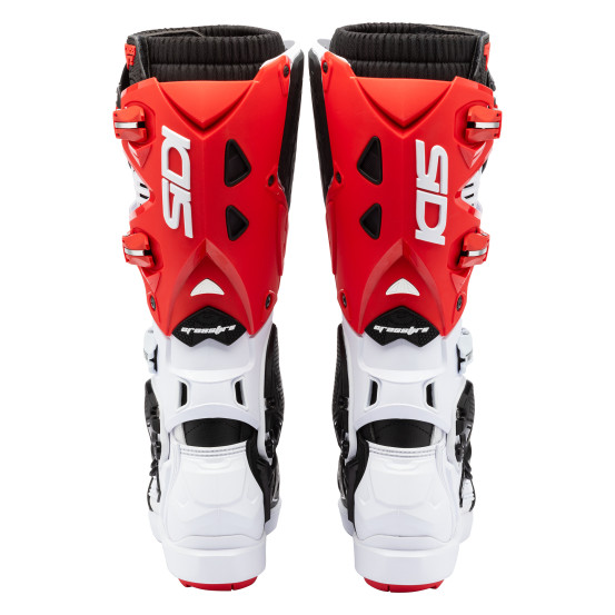Bottes Cross Sidi Crossfire 3 SRS - Blanc - Noir - Rouge