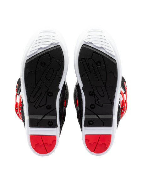 Bottes Cross Sidi Crossfire 3 SRS - Blanc - Noir - Rouge
