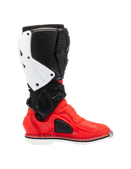 Bottes Cross Sidi Crossfire 3 - Rouge - Noir - Blanc