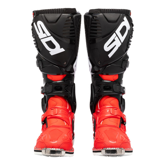 Bottes Cross Sidi Crossfire 3 - Rouge - Noir - Blanc