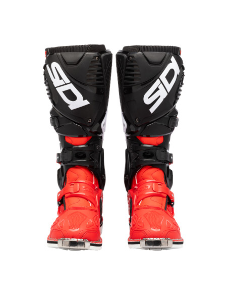 Bottes Cross Sidi Crossfire 3 - Rouge - Noir - Blanc