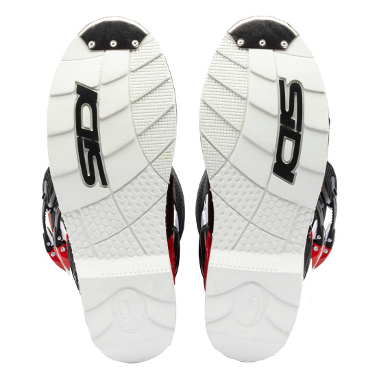 Bottes Cross Sidi Crossfire 3 - Rouge - Noir - Blanc