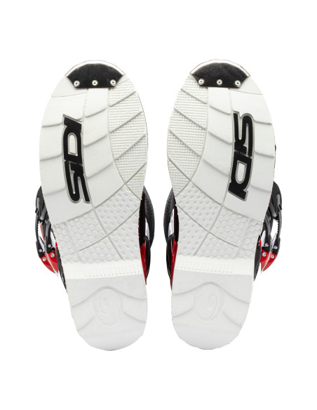 Bottes Cross Sidi Crossfire 3 - Rouge - Noir - Blanc