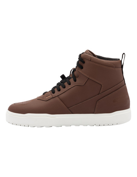 Baskets Moto Sidi Lynx Climadome - Marron - Blanc
