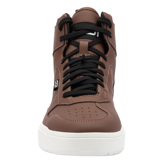 Baskets Moto Sidi Lynx Climadome - Marron - Blanc