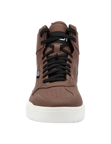 Baskets Moto Sidi Lynx Climadome - Marron - Blanc