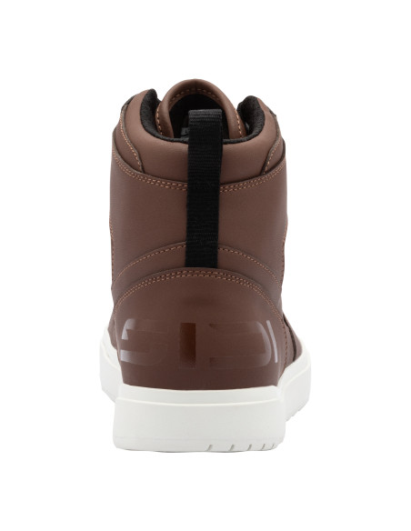 Baskets Moto Sidi Lynx Climadome - Marron - Blanc