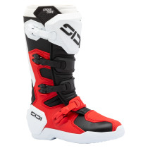 Bottes Cross Sidi Crosscore - Rouge - Noir - Blanc