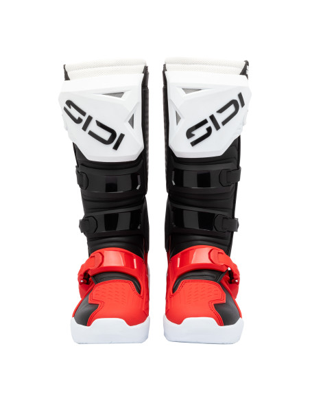 Bottes Cross Sidi Crosscore - Rouge - Noir - Blanc