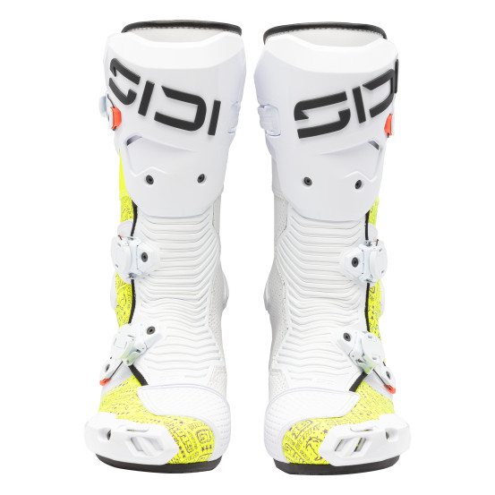 Bottes Moto Sidi Mag 2 Air - Jaune - Blanc