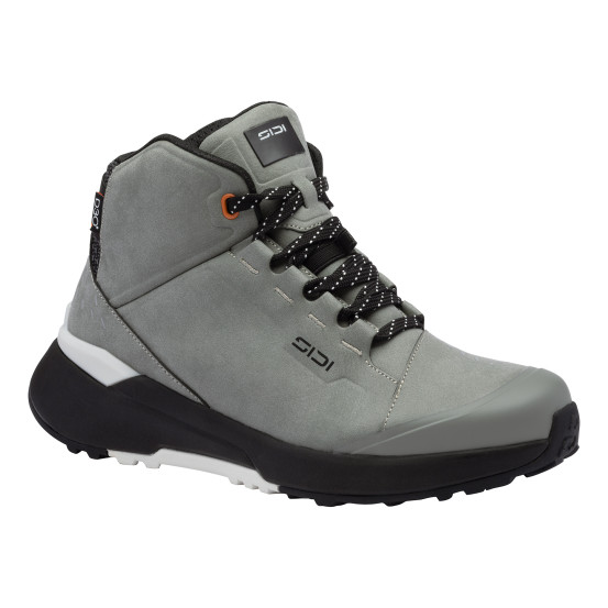 Baskets Moto Sidi Nucleus Suede WP - Vert Foncé - Noir