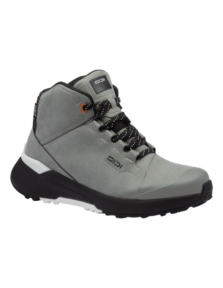 Baskets Moto Sidi Nucleus Suede WP - Vert Foncé - Noir