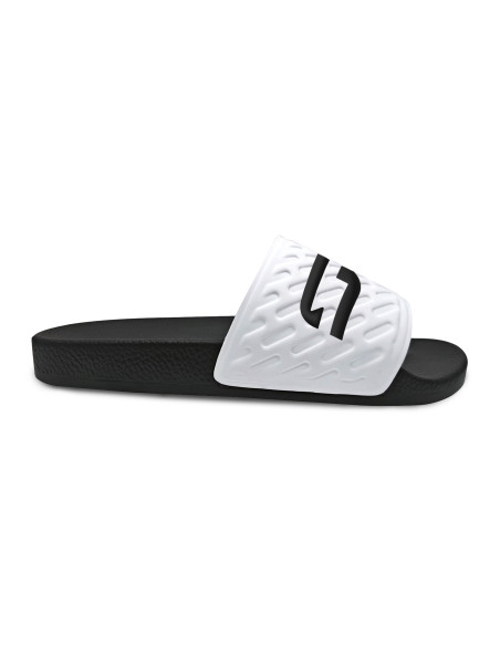Claquettes Sidi Poolside - Noir - Blanc